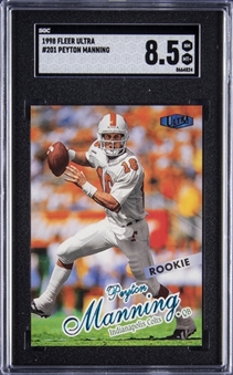 1998 Fleer Ultra #201 Peyton Manning Rookie Card - NM-MT+ 8.5